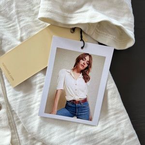 NWT National LTD top cream XS